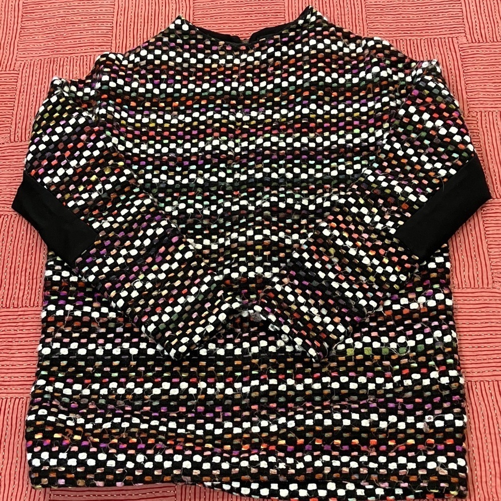 women’s small Valerie Dumaine Canadian designer Multicolor Sweater